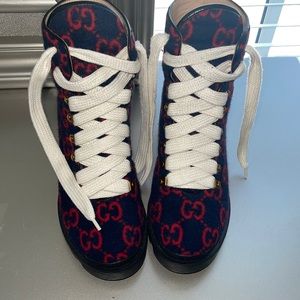 AUTHENTIC GUCCI WOOL BOOTS